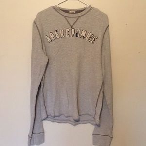 Abercrombie long sleeve muscle top